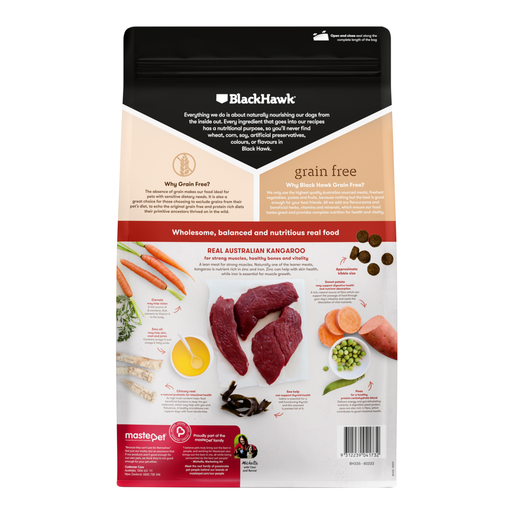 Kangaroo Grain Free Adult Dry Dog Food