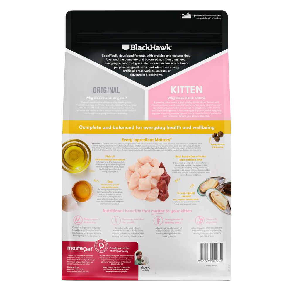 Original Dry Cat Food Kitten Chicken