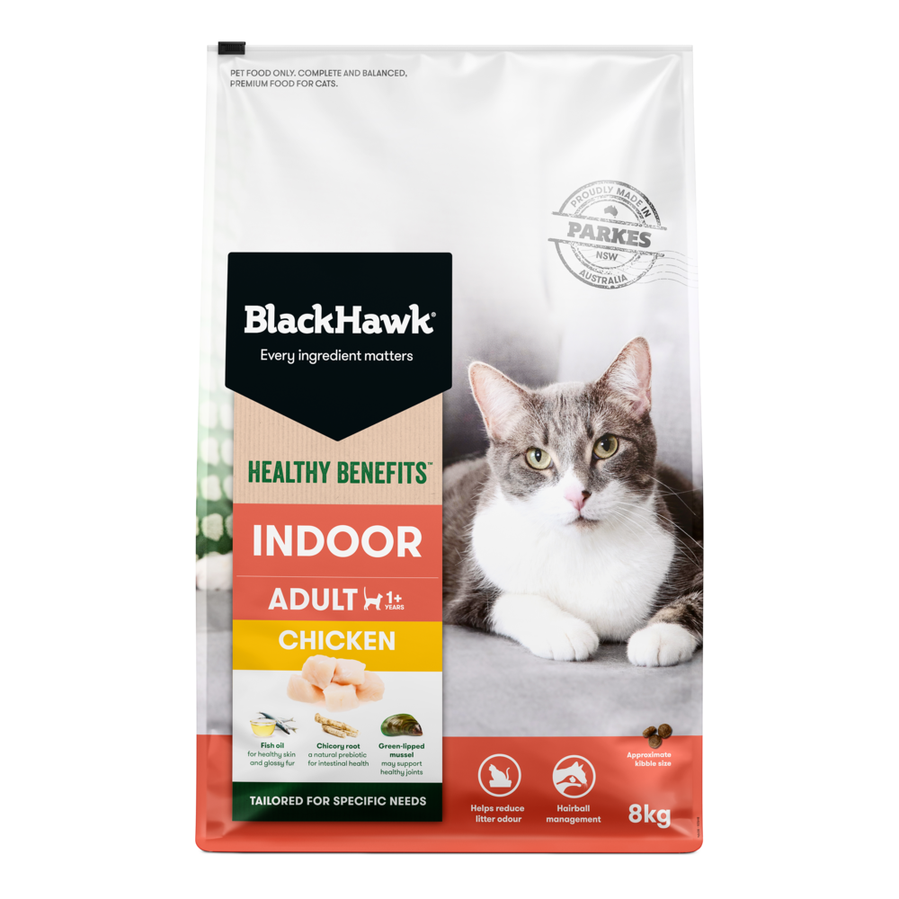 Healthy Benefits Dry Cat Food Adult Indoor Chicken