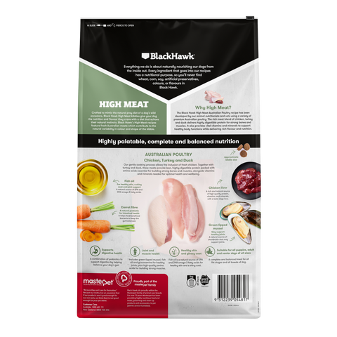 High Meat Australian Poultry Adult Dry Dog Food