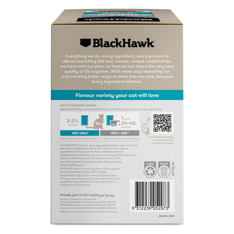 Wet Cat Food Adult Chicken And Tuna In Gravy Pouches