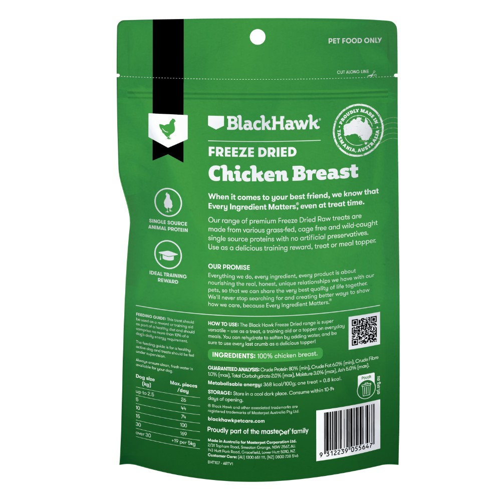 Freeze Dried Chicken Breast Dog Treats