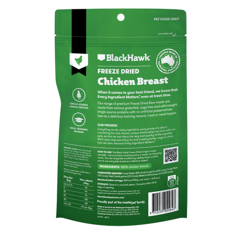 Freeze Dried Chicken Breast Dog Treats