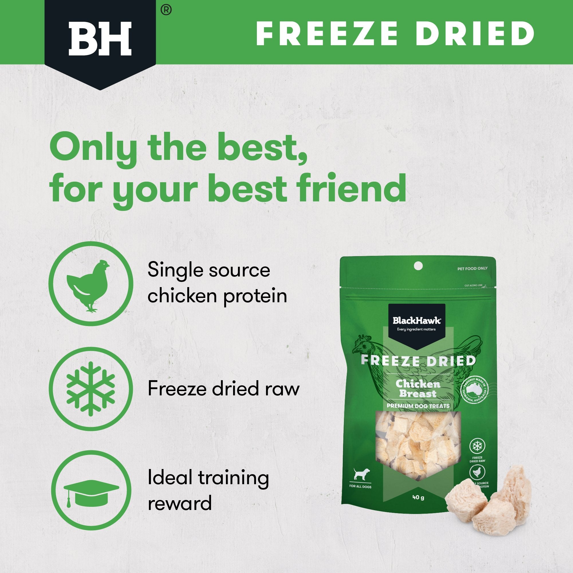 Freeze Dried Chicken Breast Dog Treats