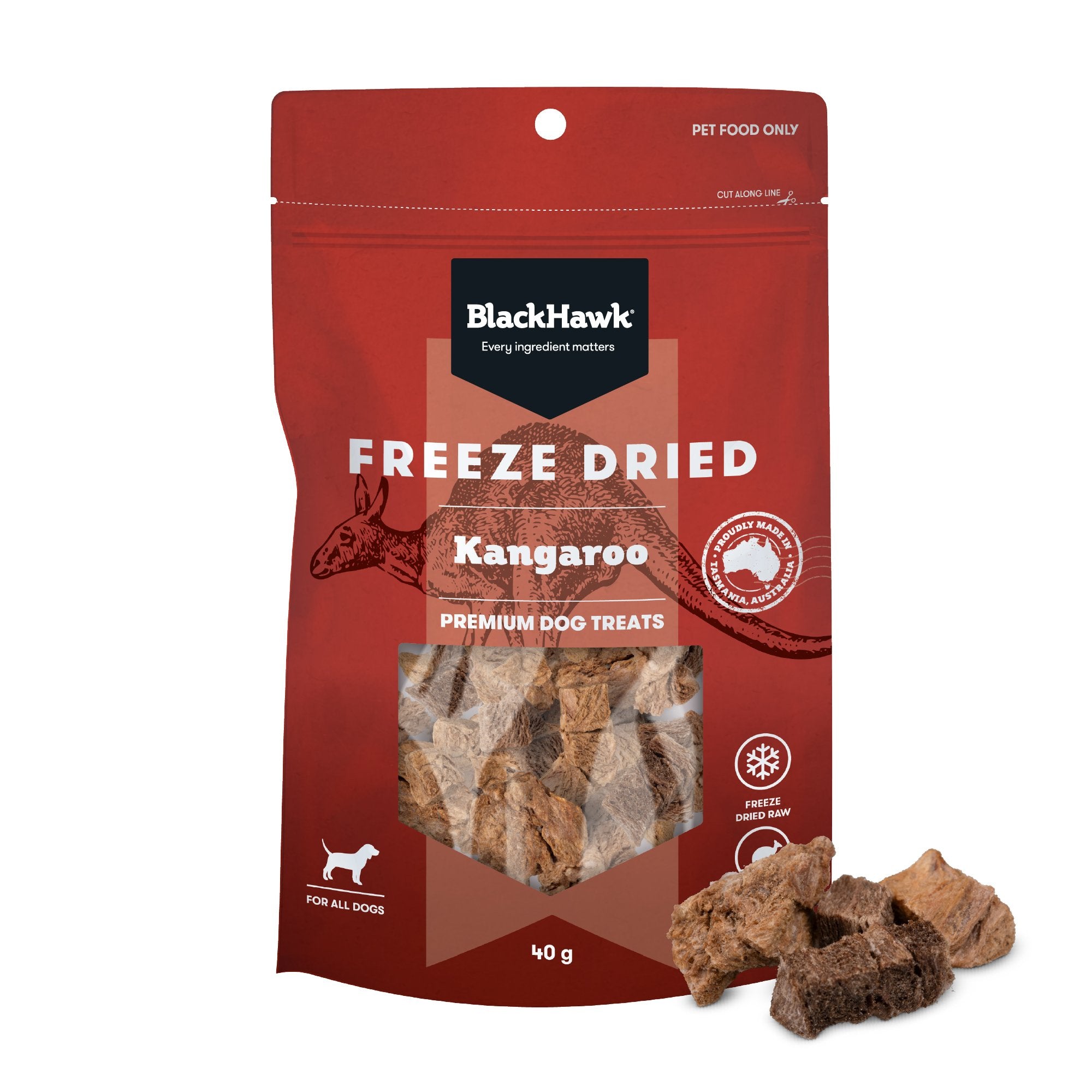 Freeze Dried Kangaroo Dog Treats