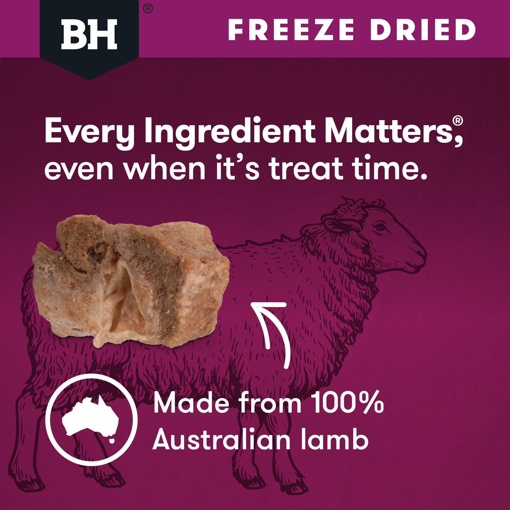 Freeze Dried Lamb Dog Treats