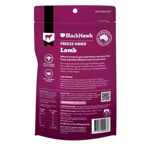 Freeze Dried Lamb Dog Treats