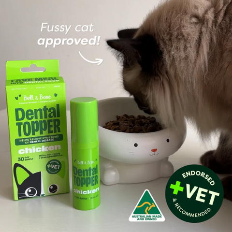 Tribiotics Dental Topper Spray For Cats Chicken