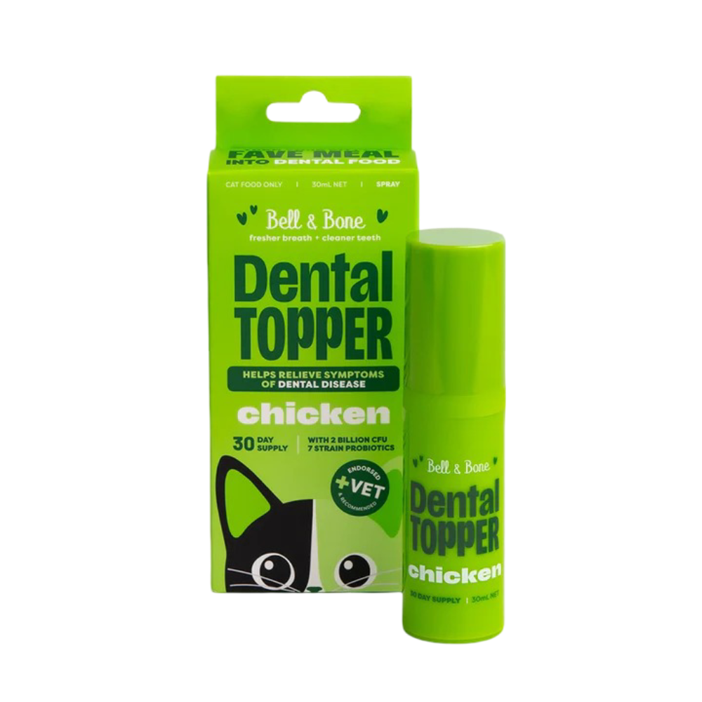 Tribiotics Dental Topper Spray For Cats Chicken