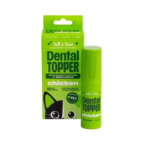 Tribiotics Dental Topper Spray For Cats Chicken