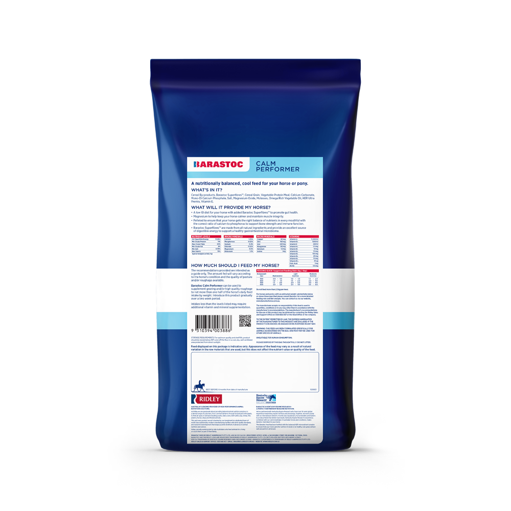 Calm Performer Low GI Horse and Pony Pellet