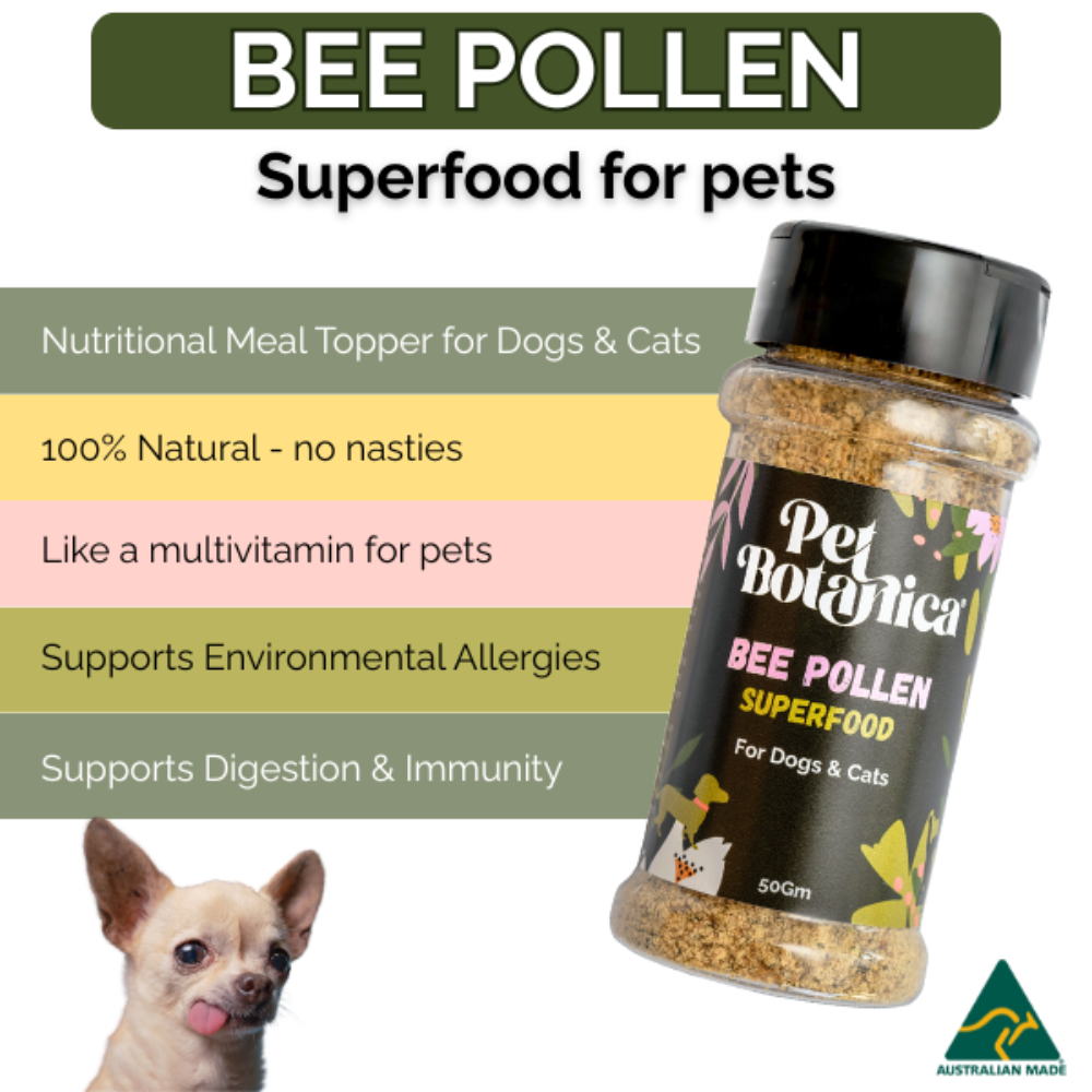 Bee Pollen Superfood Meal Booster For Dogs & Cats