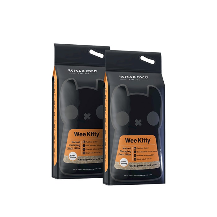 Wee Kitty Clumping Corn Cat Litter