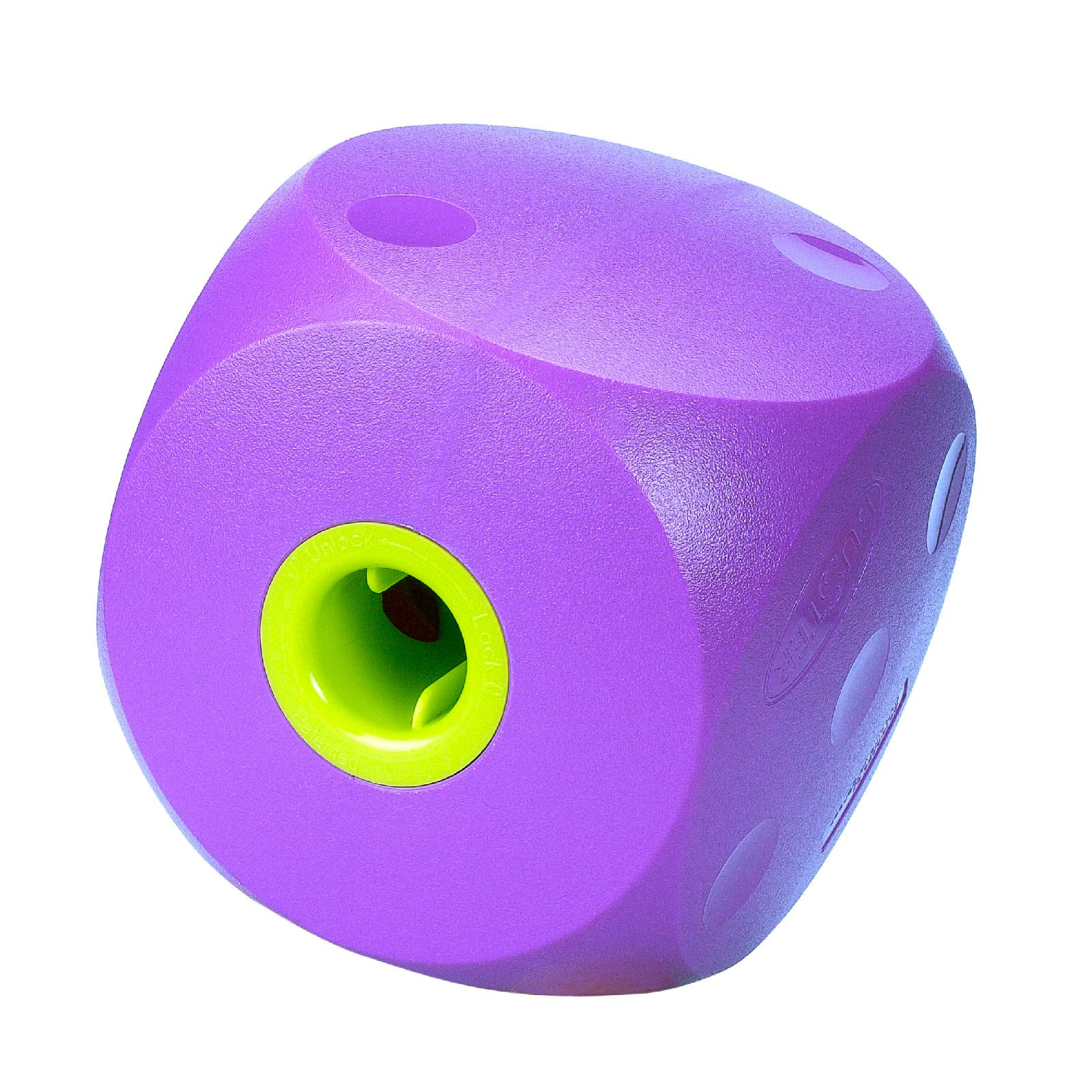 Buster Food Cube Interactive Treat Dispensing Dog Toy Mini - Purple