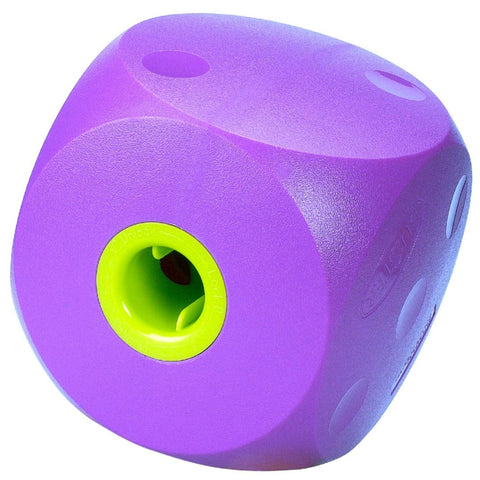 Buster Food Cube Interactive Treat Dispensing Dog Toy Large - Purple