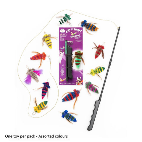 Cat Lures Cat Fishin' Rod Teaser Cat Toy