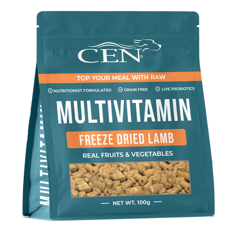 Multivitamin Freeze Dried Lamb Meal Topper for Dogs