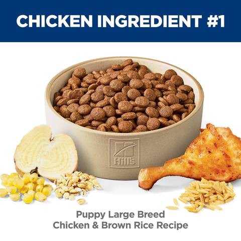 Chicken & Brown Rice Large Breed Puppy Dry Dog Food