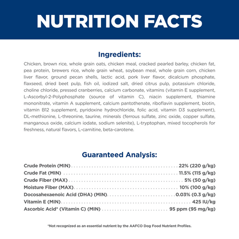 Chicken & Brown Rice Large Breed Puppy Dry Dog Food