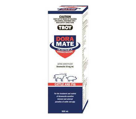 TROY Doramate injectable Endectocide - 500ml | petsome Pet Supplies