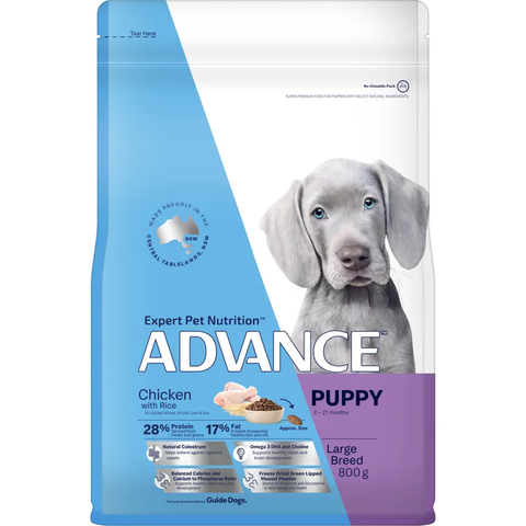 ADVANCE Large Puppy Dry Dog Food Chicken with Rice