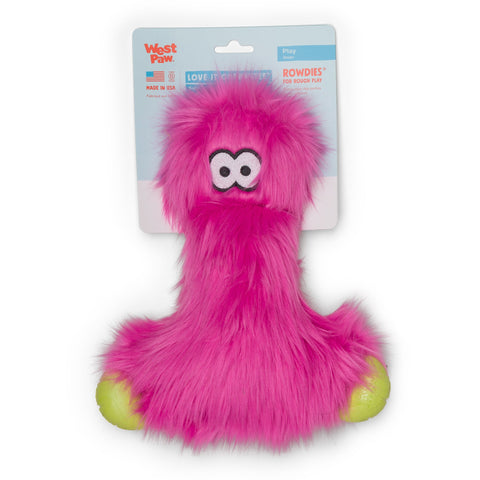 West Paw Rowdie Tough Plush Dog Toys Lewis