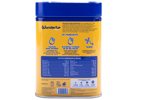 Daily Multi Vitamin Powder For Dogs And Cats