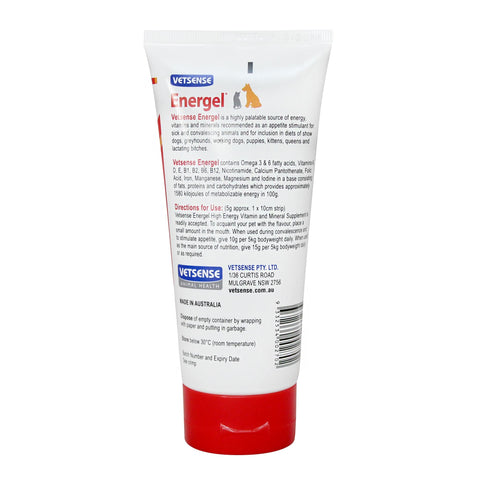 Vetsense Energel High Energy Vitamin & Mineral Supplement