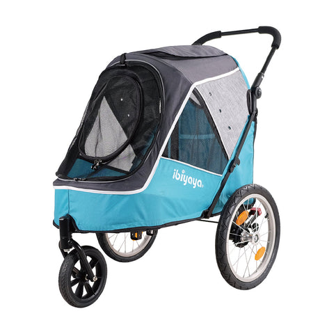 Ibiyaya Happy Pet Tri-cycle Trailer Jogger Stroller 2.0 01