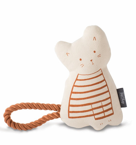 Fringe Studio Canvas Dog Toy - Miss Kitty - Default Title | petsome Pet Supplies