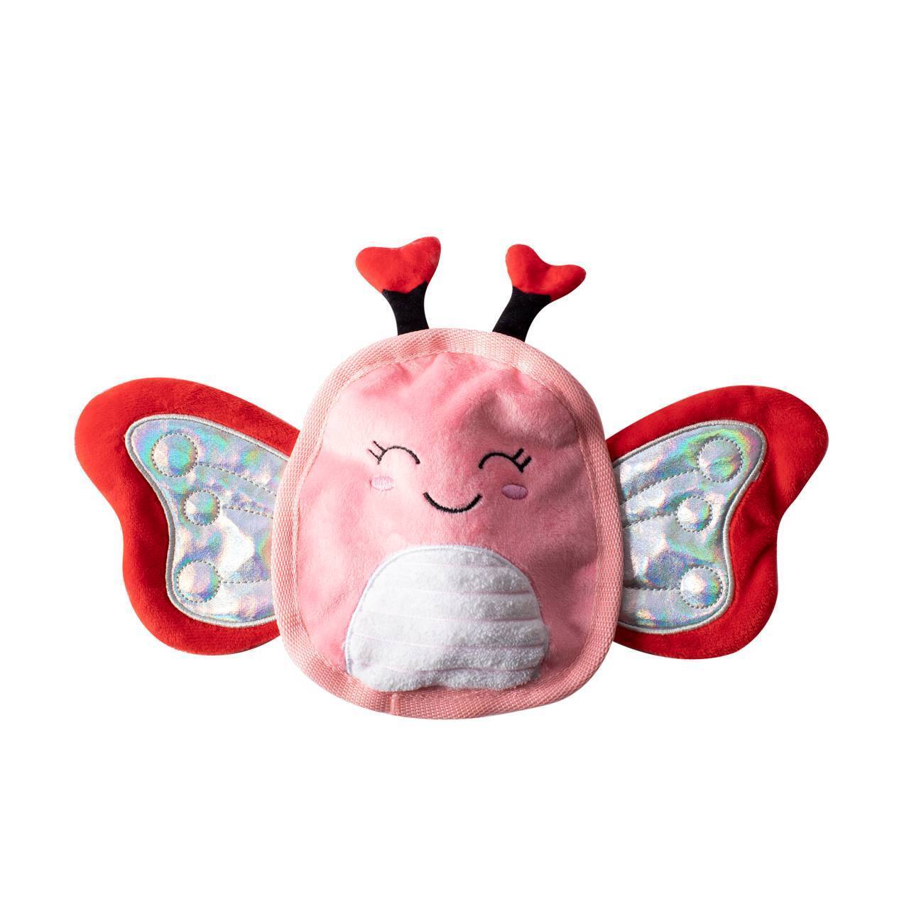 Fringe Studio No Stuffing Squeaker Valentine's Day Dog Toy - Fly My Way | petsome Pet Supplies