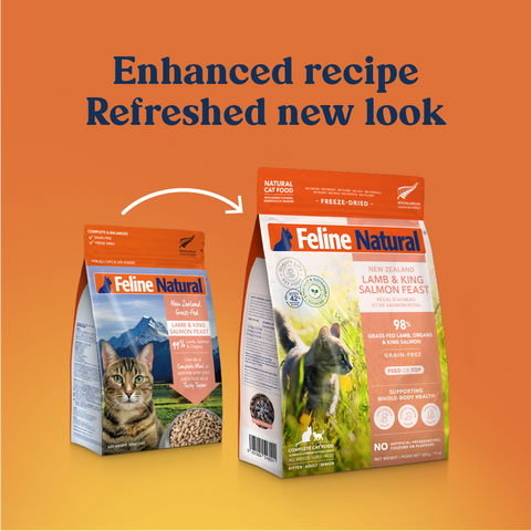 Lamb And Salmon Freeze Dried Cat Food