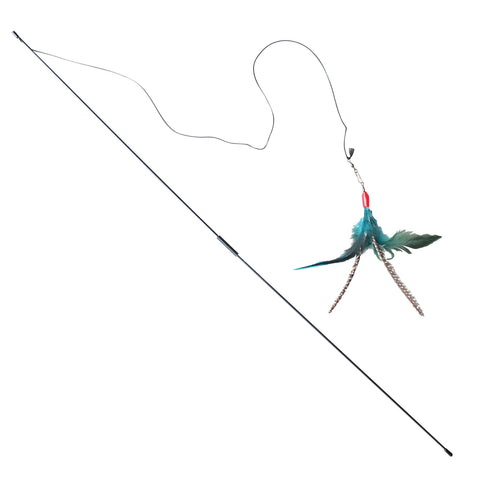 Go Cat Da Bird With Pull Apart Rod