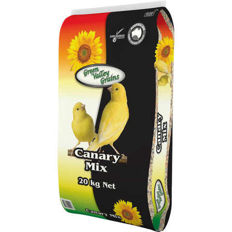 Green Valley Grains Canary Mix Seed 20kg