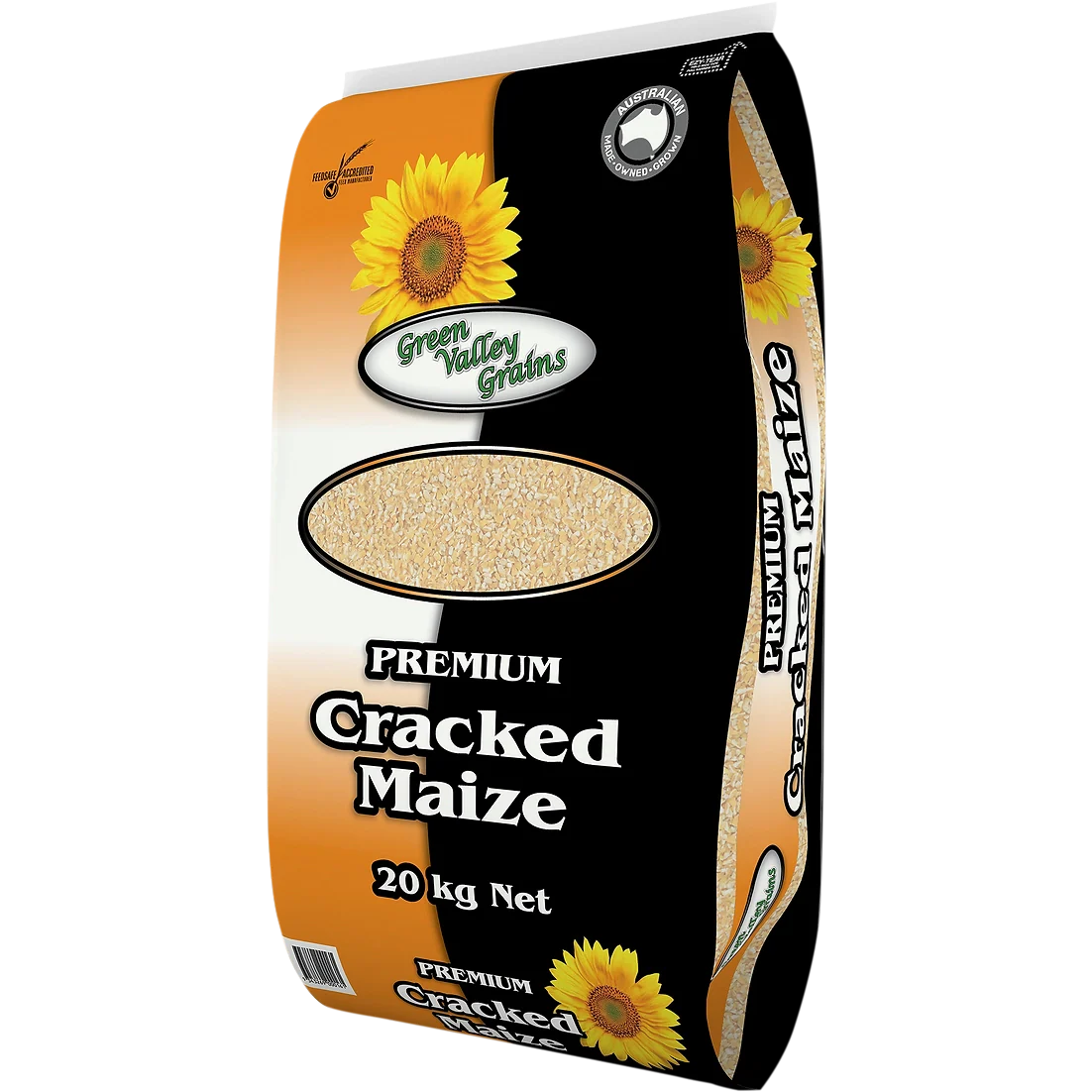 Green Valley Grains Cracked Maize for Birds 20kg