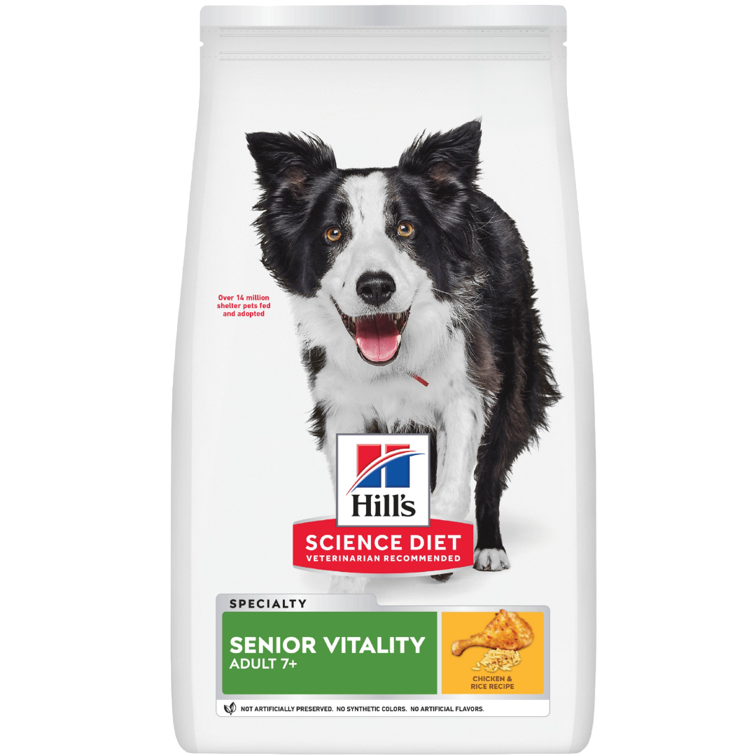 7 Plus Youthful Vitality Chicken & Rice Senior Dry Dog Food