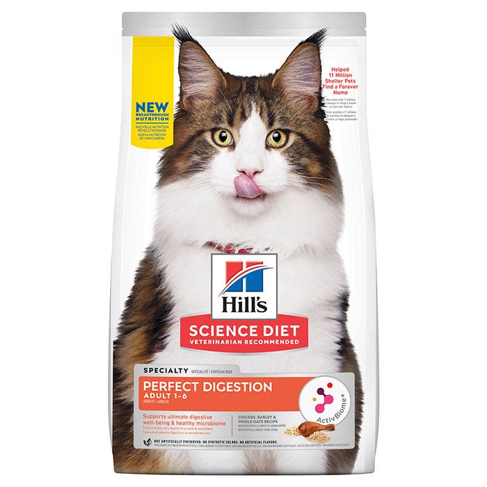 Hill's Science Diet Perfect Digestion Adult Cat Food