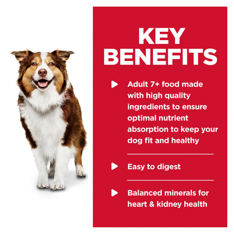 Hills Science Diet Adult 7+ Chicken and Barley Canned Dog Food 370g