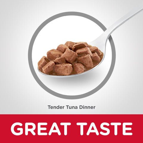 Hills Science Diet Adult Tender Dinners Tuna Canned Cat Food 156g