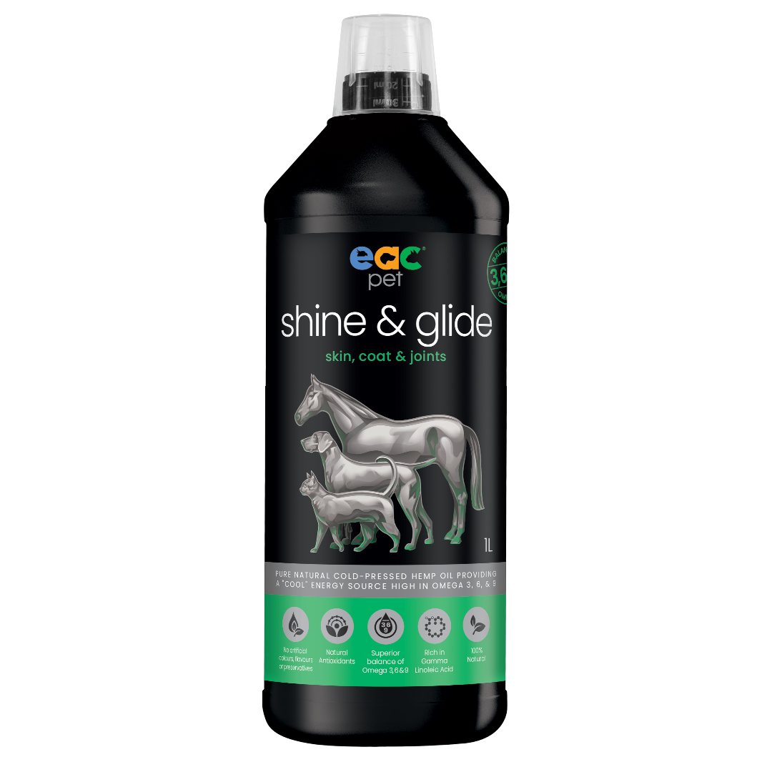 Shine & Glide Hemp Oil For Dogs Cats And Horses