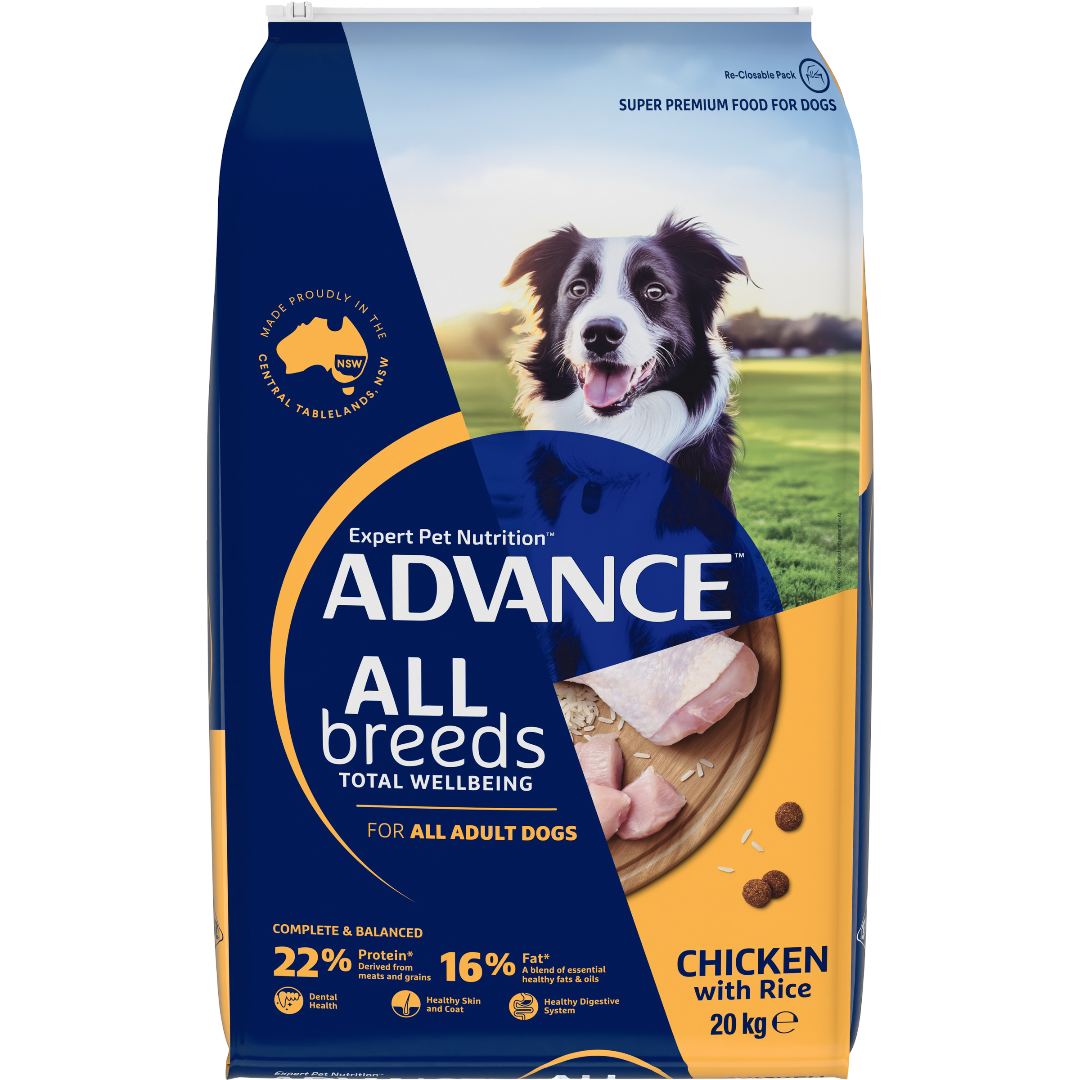 All Breeds Adult Dry Dog Food Chicken And Rice