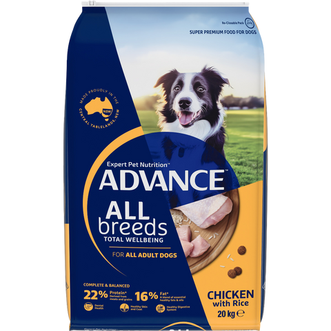 All Breeds Adult Dry Dog Food Chicken And Rice