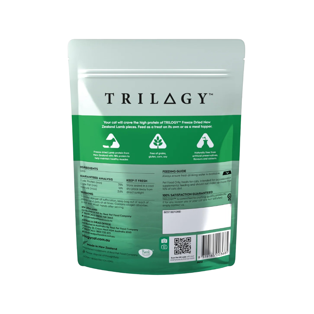 Trilogy Freeze Dried Lamb Cat Treats