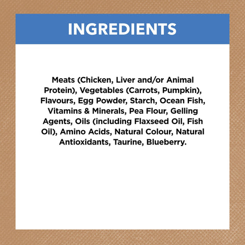 Ivory Coat Grain Free Chicken and Ocean Fish in Gravy Mature Cat Wet Food 85g