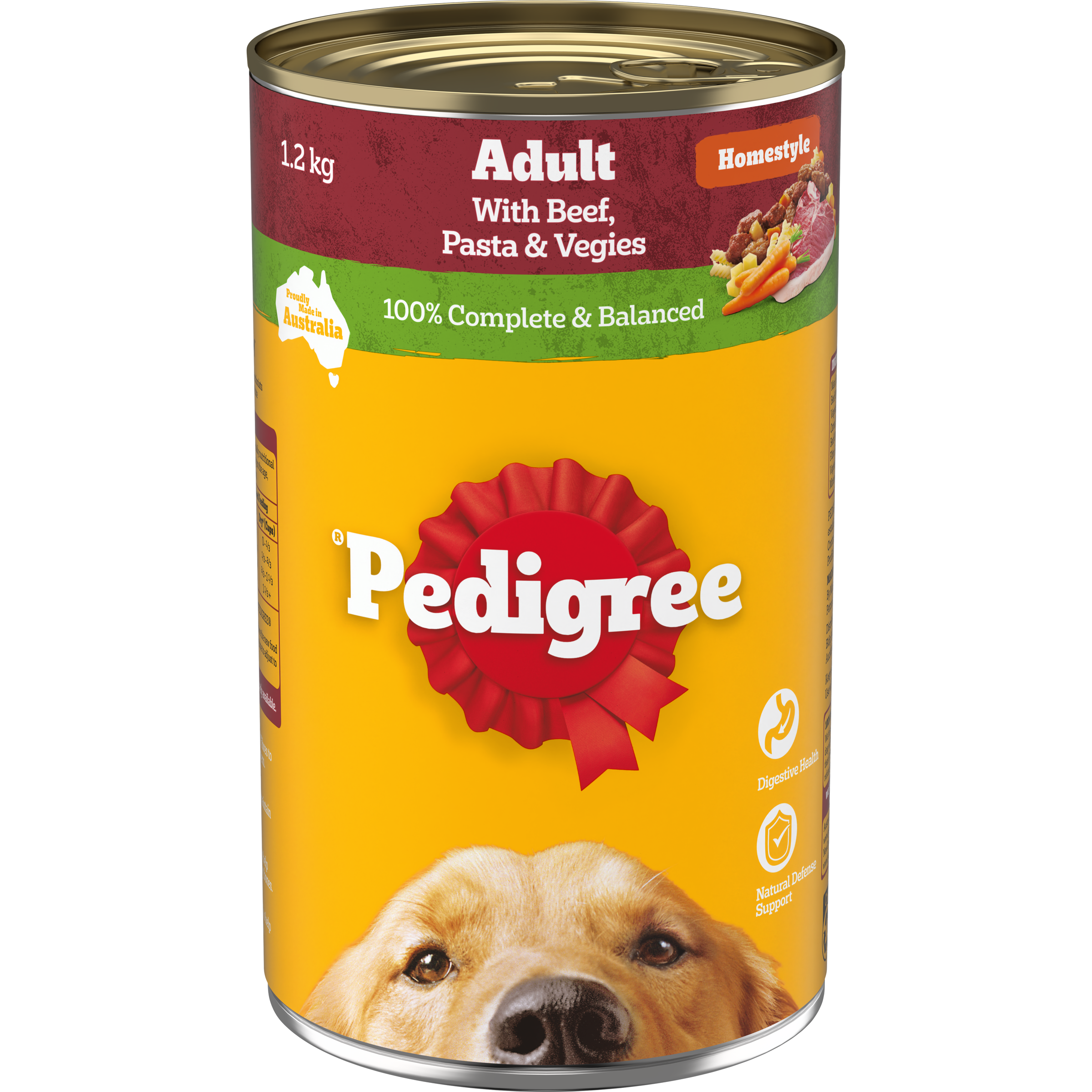 Adult Wet Dog Food Beef Pasta Vegies Homestyle