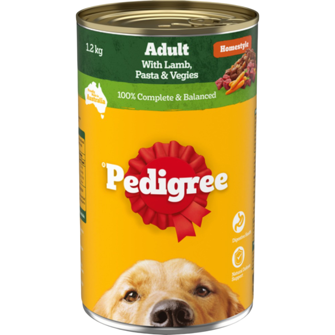 Homestyle Lamb Pasta And Vegetables Wet Dog Food