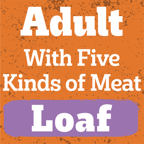 5 Meats Loaf Cans Wet Dog Food