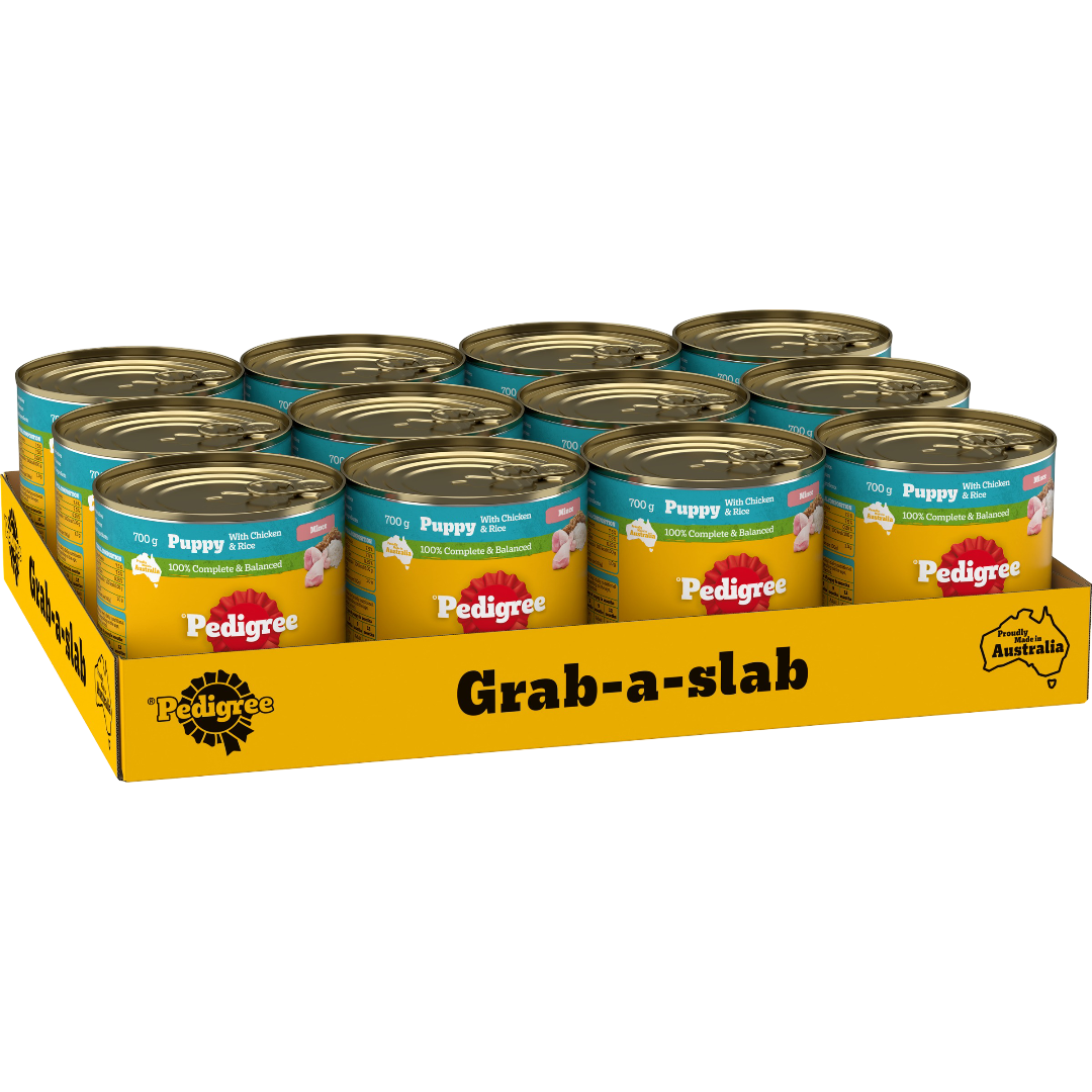 Puppy Minced Chicken Rice Cans