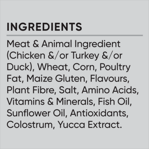 Dry Cat Food Multi Cat Chicken