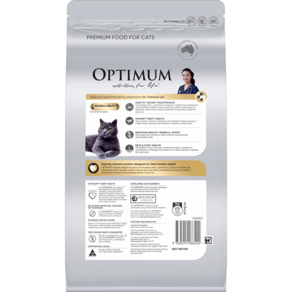 Dry Cat Food Healthy Weight Chicken
